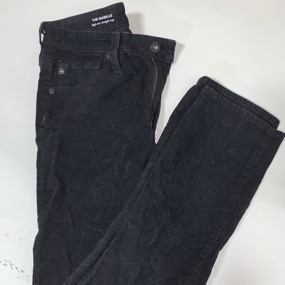AG The Isabelle High Rise Straight Crop